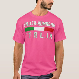 Camiseta Emilia Romagna Itália Região Italiana Tipografia D