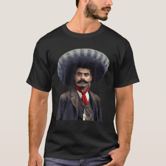 Camiseta Emiliano Zapata México, Retrato Familiar de Rosto