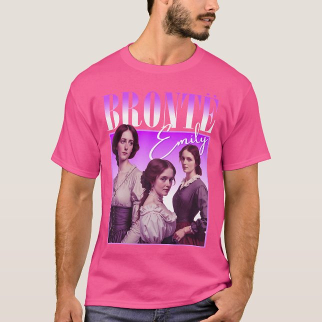 Camiseta Emily Bronte Booleg Hip Hop Rap Literatura (Frente)