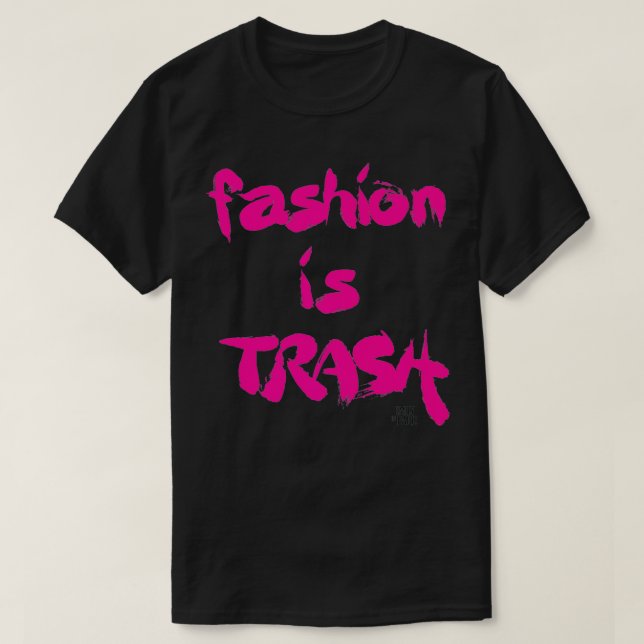 Camiseta Emily, em Paris Fashion, é a Trash Premium (Frente do Design)