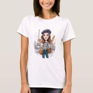 Camiseta Emily em Paris sticker