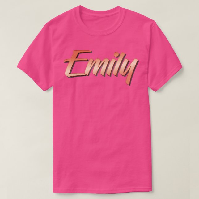Camiseta Emily Meu Nome É Emily 1 (Frente do Design)