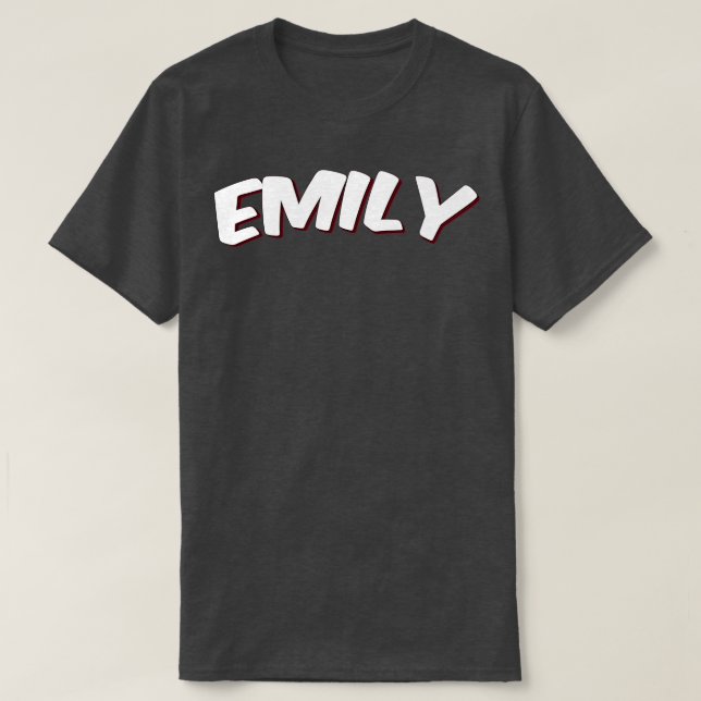 Camiseta Emily Meu Nome É Emily 2 (Frente do Design)