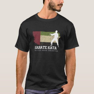 Camiseta Emirados Árabes Unidos Karate Kata Martial Arts K