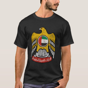 Camiseta Emirados Árabes Unidos Sinalizador Emblem Uae Abu