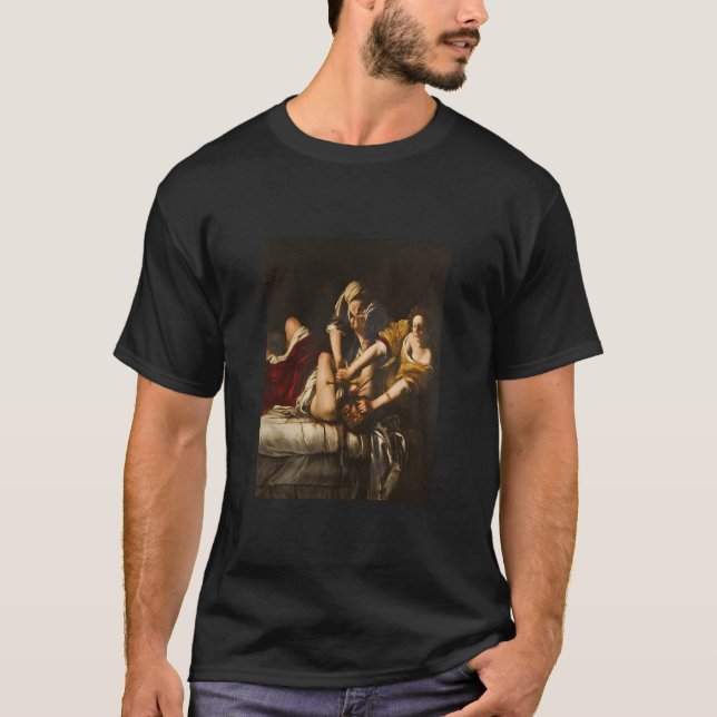 Camiseta Emisia Gentileschi'S Judith Slaying Holofernes (Frente)