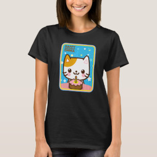 Camiseta Emma Birthday Kitten Cat Gatinho Te Ama