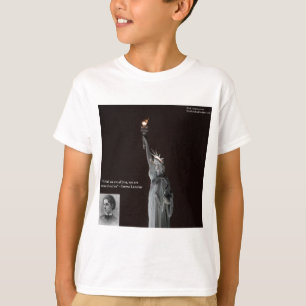 Camiseta Emma Lazarus E Estátua De Presentes E Cartões De L