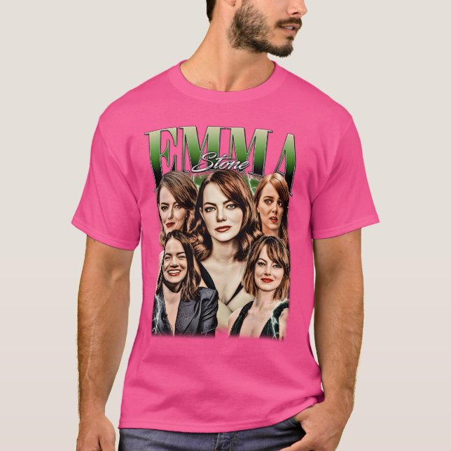 Camiseta Emma Stone Bootleg Vintage Tshirt (Frente)