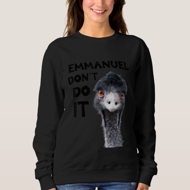 Camiseta Emmanuel Don't Do It Viral Emu (Frente)
