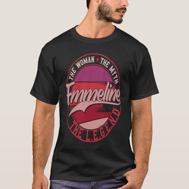Camiseta Emmeline a Senhora do Mito a Lenda (Frente)