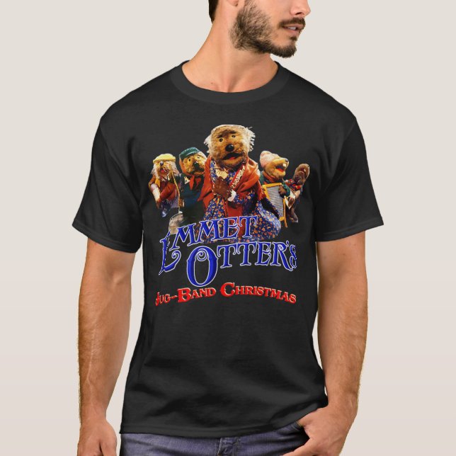 Camiseta Emmet Otters Jug Banda Natal (Frente)