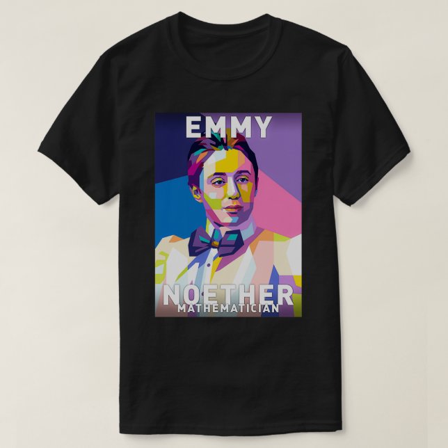 Camiseta Emmy noéter (Frente do Design)