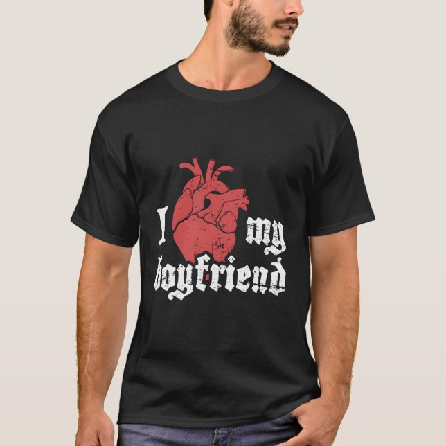 Camiseta Emo Emocore Hardcore Punk Music Emo namorado Cute (Frente)