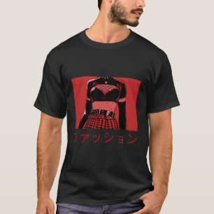 Camiseta Emo Girl Dark Gothic Harajuku Fashion Soft Grunge