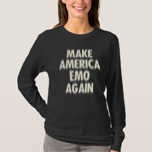 Camiseta Emo Kid Sad Music Gótico Punk Cena Gótica