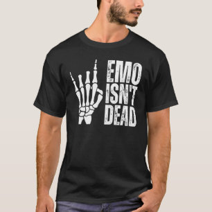 Camiseta EMO NÃO ESTÁ MORTO Nunca Foi Apenas Uma Fase É Um