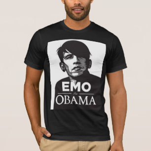 Camiseta Emo Para Obama