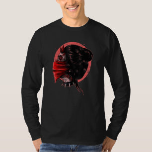 Camiseta Emo Punk Demonic Girl