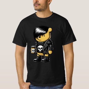 Camiseta Emo Winnie o Pooh