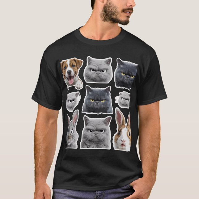Camiseta EmoAnimais (Frente)