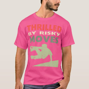 Camiseta Emocionado Com Movimentos de Risco Parkour