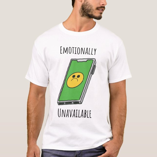 Camiseta Emocionalmente Indisponível (Frente)