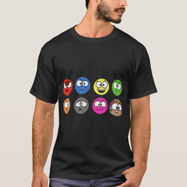 Camiseta Emoções De Um Pequeno Ponto (Frente)