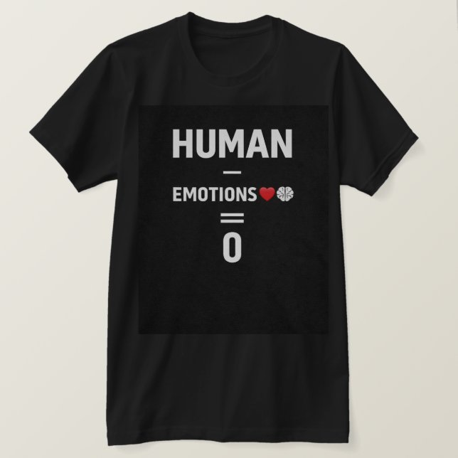 Camiseta Emoções Humanas – Filosofia Minimalista G (Frente do Design)