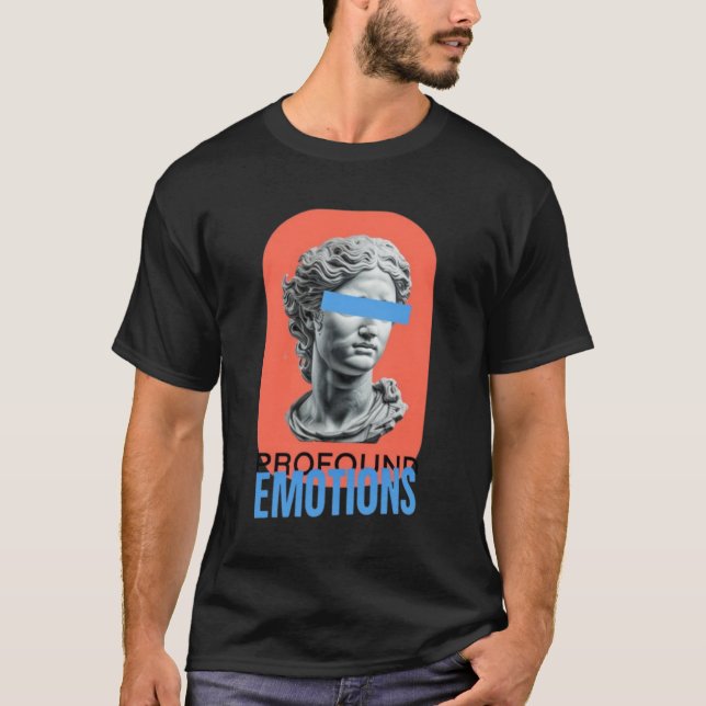 CAMISETA EMOÇÕES PROFUNDAS (Frente)