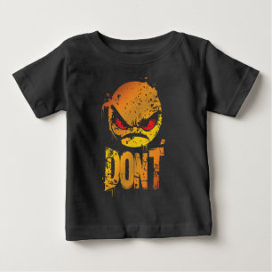 Camiseta Emoji Bravo com Raiva com texto 'NÃO'
