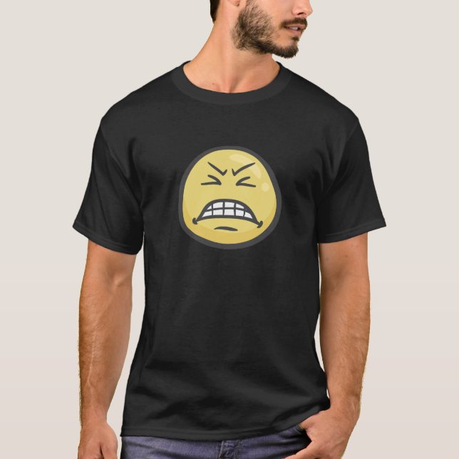 Camiseta Emoji: Cara fazendo caretas (Frente)