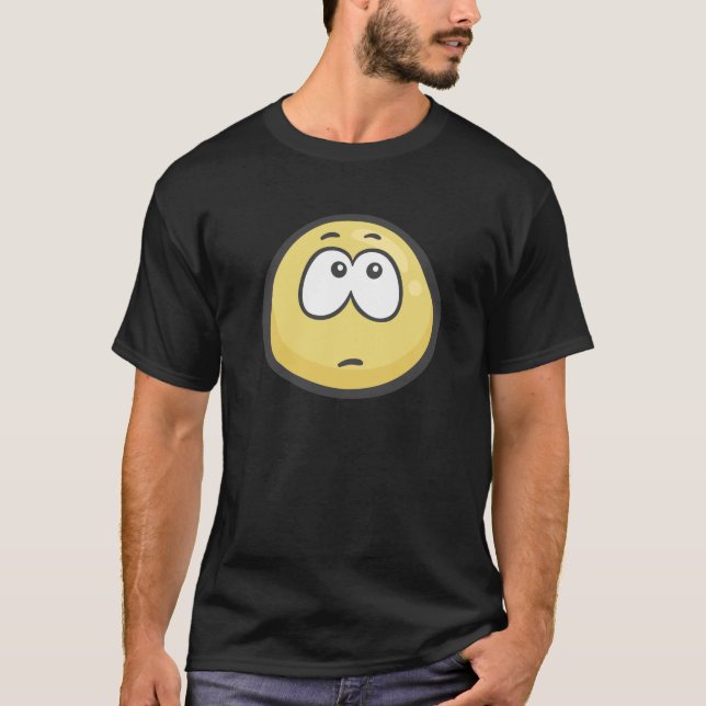 Camiseta Emoji: Cara Unamused (Frente)