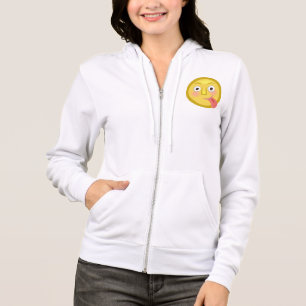 Camiseta Emoji Carinha Bobinha com Língua para Fora