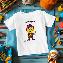 Camiseta Emoji de Guitarrista Legal – Corpo Inteiro Diverti