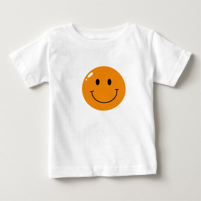 Camiseta Emoji de Rosto Sorridente (Frente)