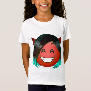 Camiseta Emoji Diabo Vermelho