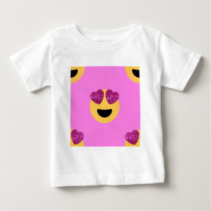 Camiseta emoji do coração