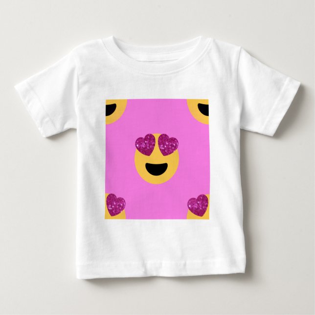 Camiseta emoji do coração (Frente)
