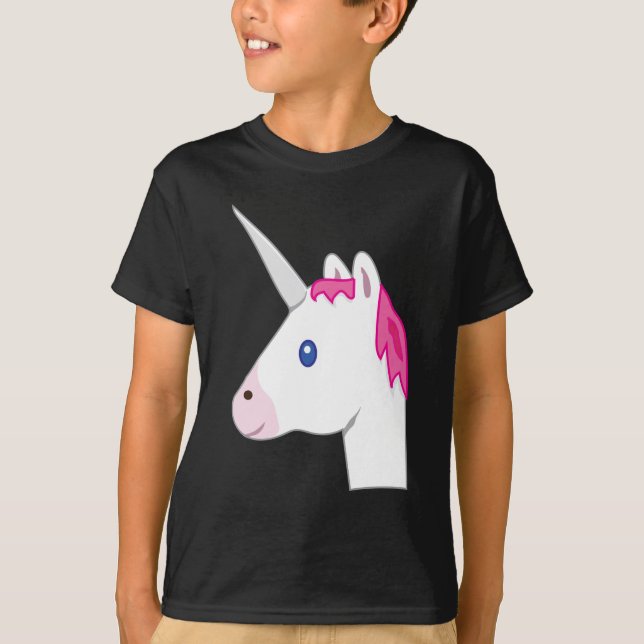 Camiseta Emoji do unicórnio (Frente)