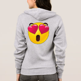 Camiseta Emoji Heart Eyes Namorados Hoodie