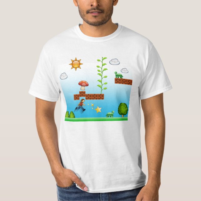 Camiseta Emoji super Bros! (Frente)