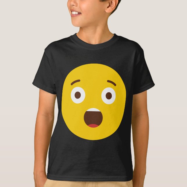 Camiseta Emoji Surpreso (Frente)