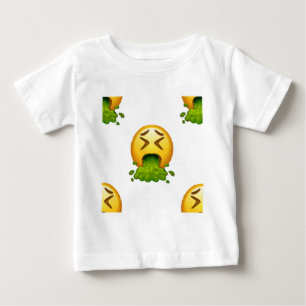 Camiseta emoji vomitando