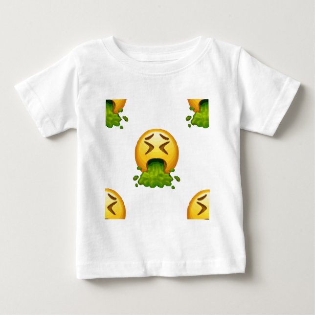 Camiseta emoji vomitando (Frente)