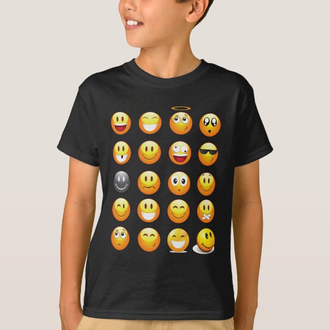 Camiseta emojis (Frente)