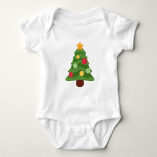 Camiseta emojis de árvore de natal