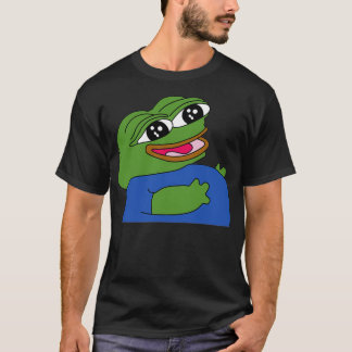 Camiseta Emote de peepoFat de alta qualidade