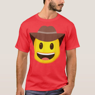 Camiseta Emoticon Cowboy Rosto