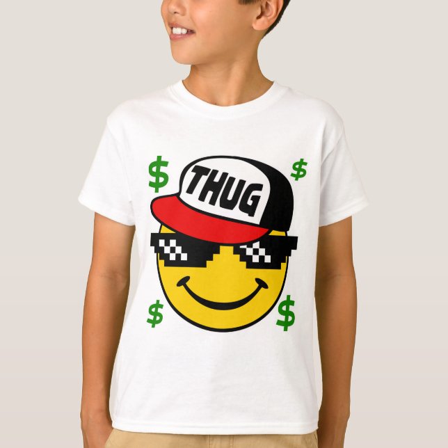 Camiseta Emoticon do vândalo (Frente)